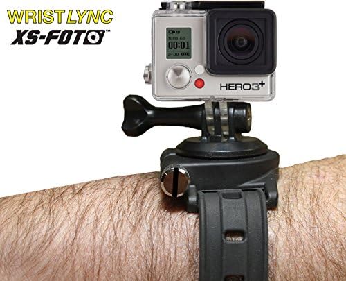 Underwater Camera Wrist Mount for GoPro with 360° Swivel with High Torque Thumbscrew and 12.5" Strap
