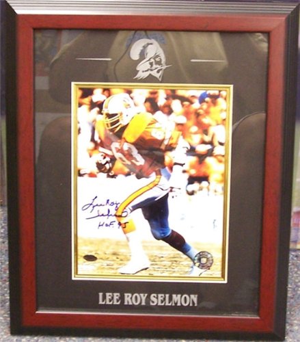 Lee Roy Selmon Autographed/Hand Signed Tampa Bay Buccaneers Framed 8 x 10 Photograph