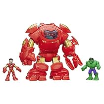 Playskool Heroes Marvel Super Hero Adventures Stark Tech Armor with Tony Stark Figure
