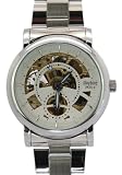 Daybird - Montre Homme - Automatique - Acier inoxydable - Timepiece Sleek??canique avec courroie en acier