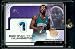 2001-02 EX Behind the Numbers Baron Davis Jersey Charlotte Hornets Basketball Card - Mint Condition - Shipped In Protective Display Case!