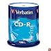 Verbatim 94554 700 MB 52x 80 Minute CD-R, 100 Disc Spindle with Reinforced Packaging to Minimize Breakage