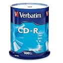 Verbatim 94554 700 MB 52X 80 Minute CD-R, 100 Disc Spindle with Reinforced Packaging to Minimize Breakage