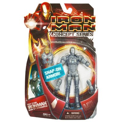 Iron Man Movie Action FigureTony Stark Iron Man Mark II Quick Change