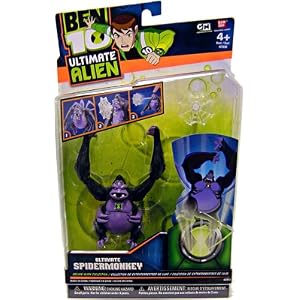 Ben 10 Deluxe DX Alien Collection Action Figure Ultimate Spidermonkey by 