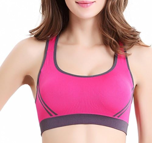 Deargles Womens Underwear Sports Bra Yoga Or Running 5005 Fuchsia S