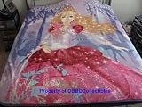 Barbie Twin Size Blanket