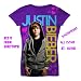 JUSTIN BIEBER YOUTH SHIRTS - NEW JUSTIN BIEBER T-SHIRTS - *EXCLUSIVE!!!* - MUST HAVE JUSTIN BIEBER PURPLE LUV TEE! 4T TO 14/16