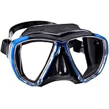 Cressi Big Eyes Black Skirt Mask - All Black