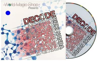 Decode (blue, DVD and Gimmick) by Rizki Nanda and World Magic Shop
