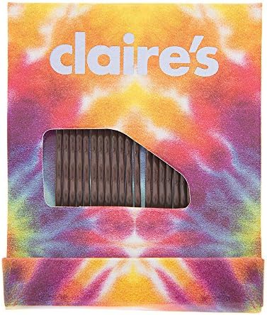 Claire's Accessories Tie Dye Print Matchbook Bobby Pins