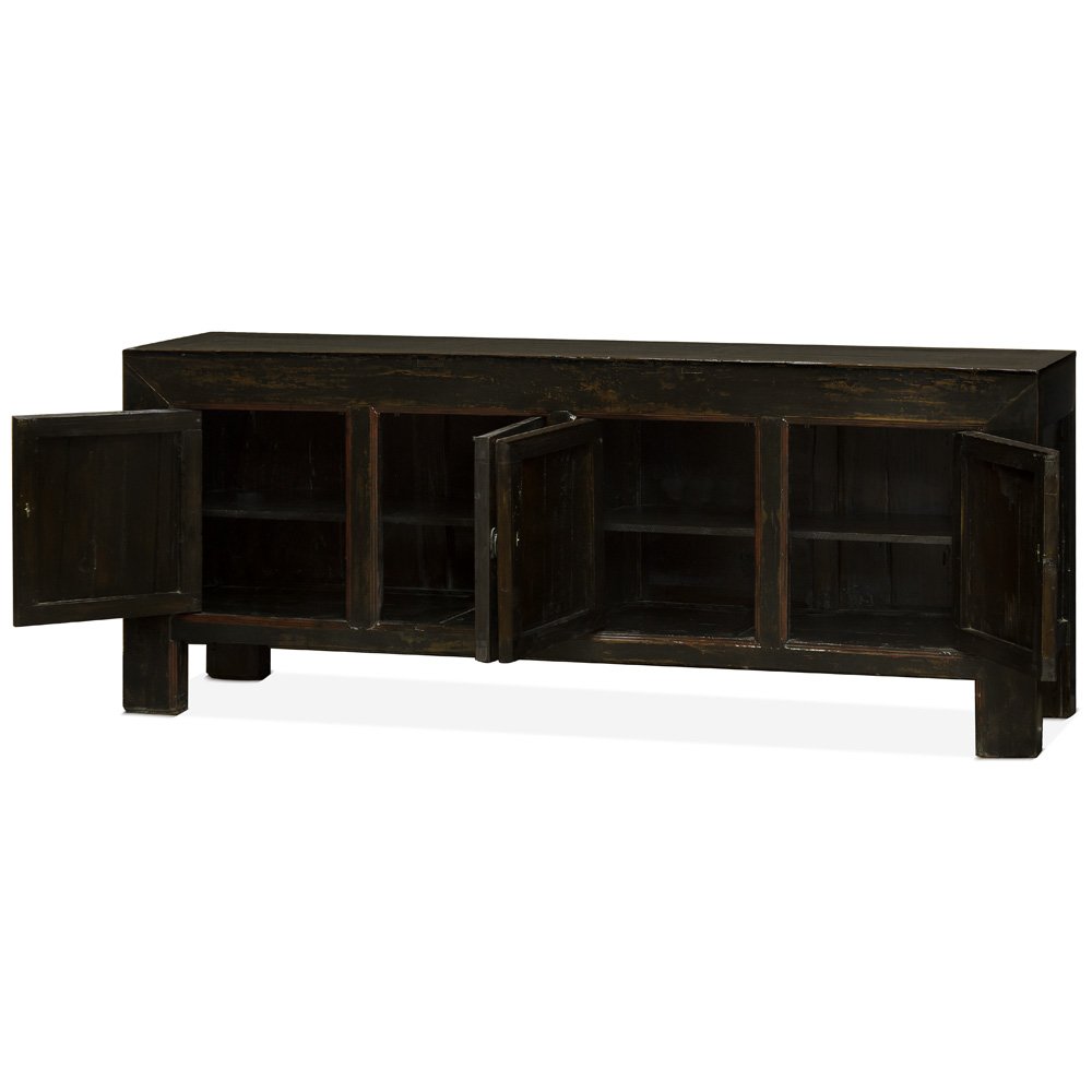 China Furniture Online Elm Wood Sideboard Buffet with Floral