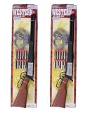 Western Cowboy Dart Rifle Set, Rifle, Handcuffs, and Darts