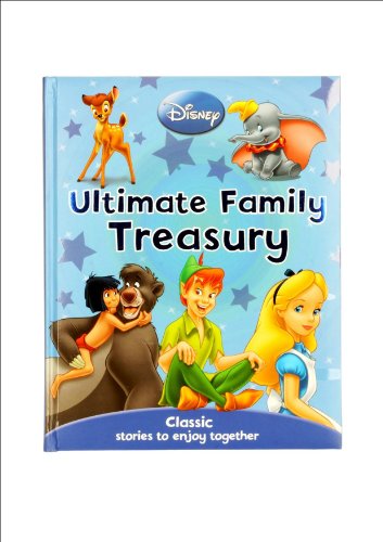 *** Gift-Wrapped FREE! *** DISNEY ULTIMATE FAMILY TREASURY (RRP: 12.99) Includes more than 50 stories from Disney films such as Winnie the pooh, Toy Story, Dumbo, Alice In Wonderland, Sleeping Beauty, The Jungle Book, The Lion King etc...