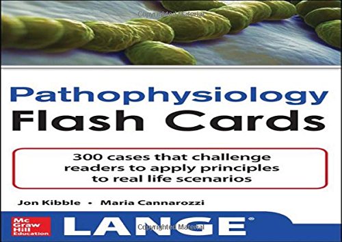 Pathophysiology Flash Cards (Lange Flash Cards)