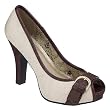 Women's Mossimo&reg; Danae Peep-Toe Pumps - Natural