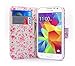 Samsung Galaxy Prevail LTE Case,Samsung Galaxy Core Prime Case,Nagebee -Design Dual-Use Flip PU Leather Fold Wallet Pouch Case case Premium Leather Wallet Flip Case for Samsung Galaxy Prevail LTE / Samsung Galaxy Core Prime (Wallet Butterfly tree)