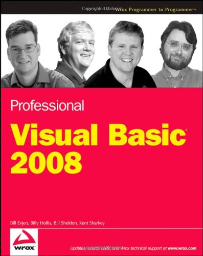 Professional Visual Basic 2008 (Programmer to Programmer)