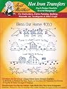 Bless Our Home Aunt Martha's Hot Iron Embroidery Transfer