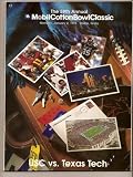 1995 Cotton Bowl Game Program USC Trojans Texas Tech