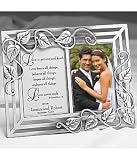 Wedding Gifts - Personalized Love is Patient Wedding Frame