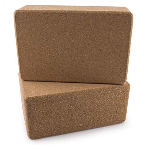 Peace Yoga® Set of 2 Cork Wood 9