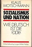 Produkt-Bild: Sozialismus und Nation. Wie deutsch ist die DDR
