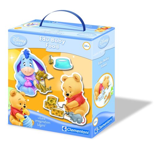 Childrens Toyshop  Toys : Winnie the Pooh Edu Baby Puzzles - Food