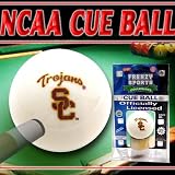 USC Trojans College Logo Pool Cue Ball