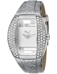 Puma Womens PU101172002 Active Collection Vitality Jeweled Watch