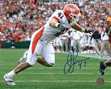 J Leman Illinois Fighting Illini - Action - Autographed 8x10 Photograph