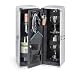 Kitchen & Housewares : Picnic Time Escape 1-Bottle Insulated, Aluminum Case w/ Wine Service For 2 (Silver)