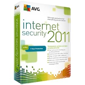 AVG Internet Security 2011, 2 Users, 1 Year Subscription (PC)