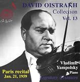 David Oistrakh plays Tartini; Franck; Schumann; Ravel; Bach