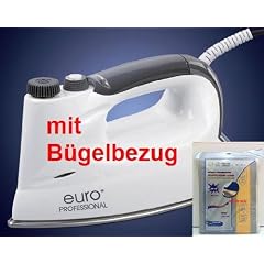 EURO PROFESSIONAL Dampfb�geleisen !!!NEUESTE MODELL!!! MIT B�gelbretbezug von Reinold deluxe in SILBER/Orange - Dampfb�gelautomat / Dampfb�gelstation / B�geleisen / B�gelautomat / B�gelstation Europrofessional mit Edelstahlsohle /5,5 BAR kein Versengen 5 Jahre Garantie auf Kessel 800W Sparwunder !!!ACHTUNG NUR BEI MK-TRONIC!!!