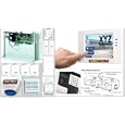 AH9-COMPLETE TOUCH SCREEN GSM AUTODIAL WIRED BURGLAR ALARM SYSTEM WITH MOTION SENSOR/ VIBRATION SENSOR/ EXTENSION SPEAKER AND STROBE SIREN INSURANCE GRADE 3 APPROVED'