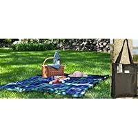Zip-n-go - Waterproof Picnic Blanket Tote - Stadium Blanket