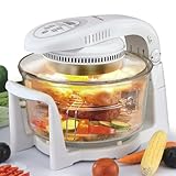 Secura Digital Halogen Infrared Turbo Oven Pro, 2010 Delux Package w/Extender Ring;Tong;Cook Racks 798DH