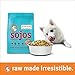 SOJOS Complete Grain Free Freeze-Dried Lamb Raw Natural Dry Dog Food Mix, 8-Pound Bag