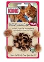 KONG Daddy Pompom Legs Catnip Toy, Cat Toy, Brown/Black