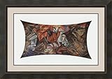 IMAGE OF The Two Headed Horse, Hospicio Cabanas, Guadalajara, Mexico Framed Art Print by Jose Clemente Orozco, 36.91 in. x 26.03 in.
