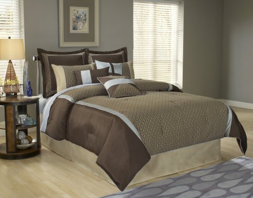 Click here for 11pc Southern Textiles Stockton Queen Bedding Bed... prices