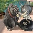 No-Good Nelson Warthog statue home garden sculpture New (The Digital Angel)