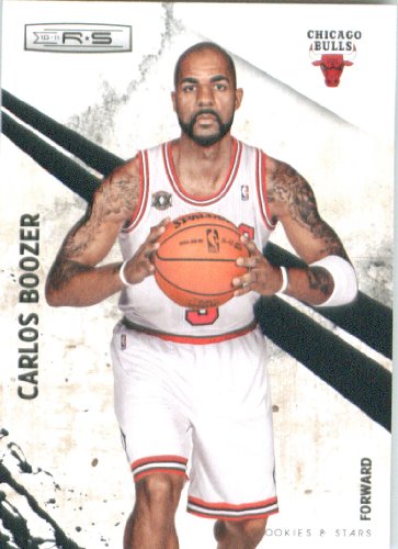 2010 2011 Panini Rookies and Stars # 17 Carlos Boozer Chicago Bulls Basketball Card - In Protective ScrewDown Case!