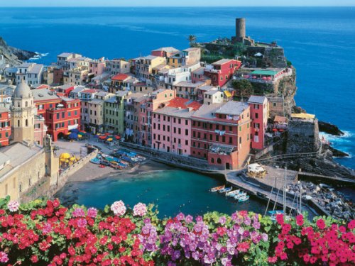 Childrens Toyshop  Toys : Ravensburger Puzzle - Italian Riviera (1000 pieces)