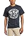 FEA Merchandising Men's Lynyrd Skynyrd Biker Patch T-Shirt, Dark Heather, X-Large