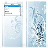 Electronics : Swirly blues - Lapjacks skin for Apple iPod nano 2nd generation
