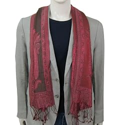 Men Scarf Silk Anniversary Gift for Him Handmade In India 14 x 65 inches (ssmf131)