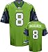 Matt Hasselbeck Jersey: Reebok Green Replica #8 Seattle Seahawks Jersey - XX-Large