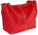 DELARA kleiner Ledershopper rot